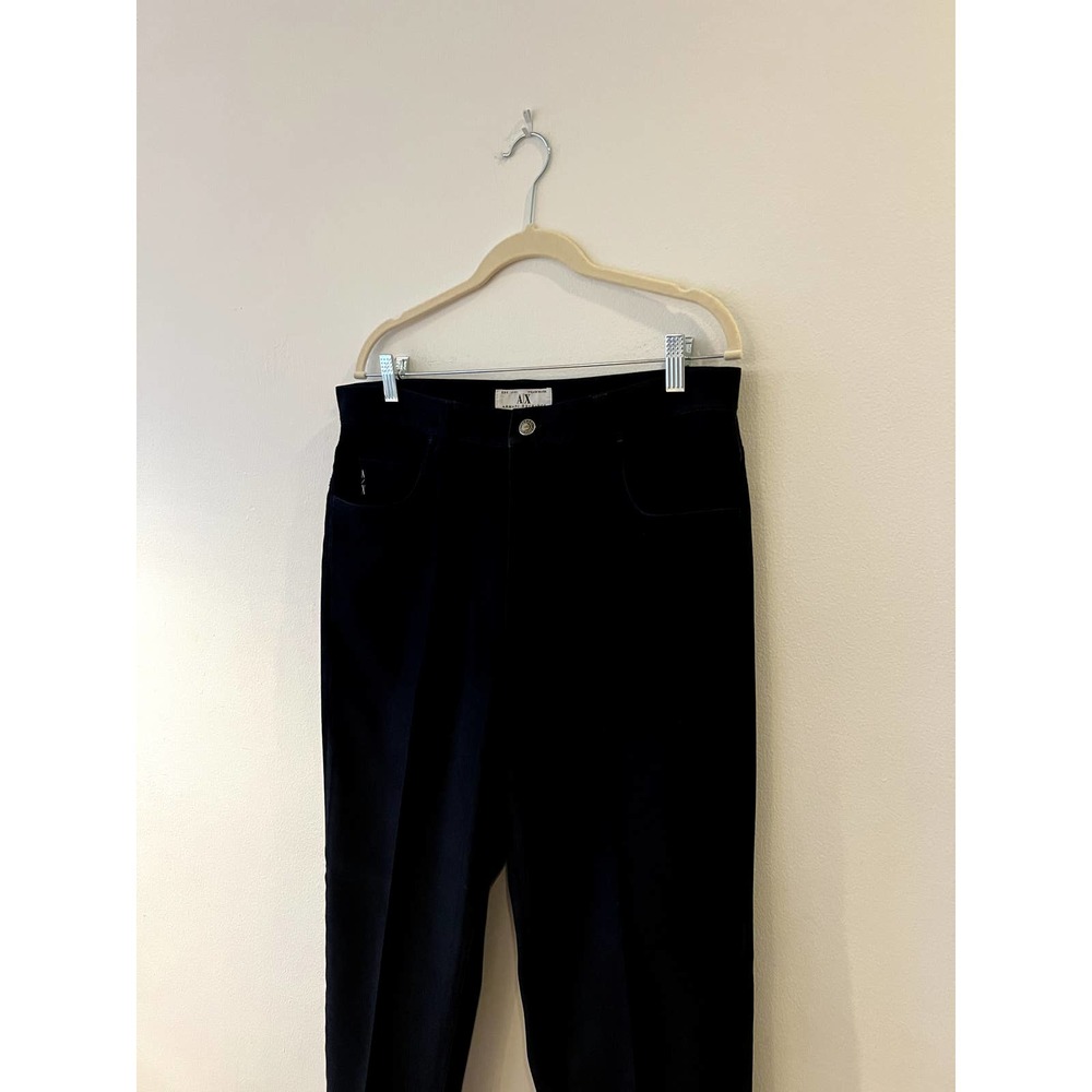 armani exchange black pants